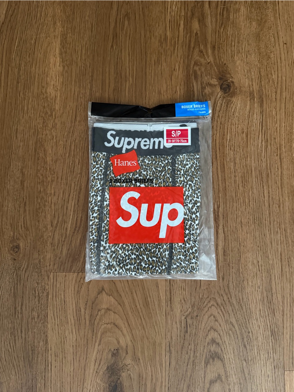 Supreme Leopard Print Boxer Briefs 2 Pack